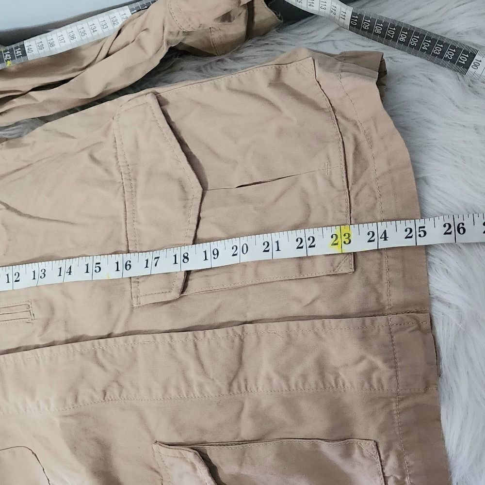 J Crew twill jacket women's size 8 chino khaki - Picture 7 of 7